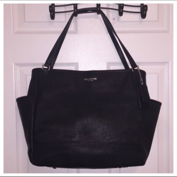 Coach Diaper Bag Saffiano Leather LIKE NEW - Picture 1 of 4
